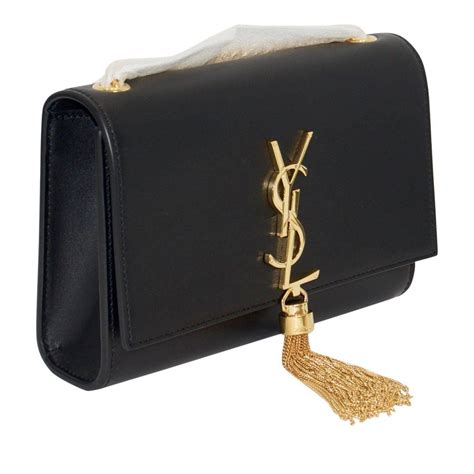 Saint Laurent Kate YSL Tassel Clutch Bag 